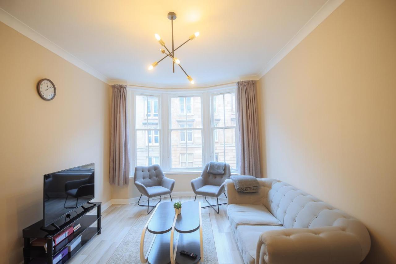 Bright Modern 2-Bed Serviced Apartments In Heart Of West End Sse Hydro Botanic Gardens Glasgow Exterior photo